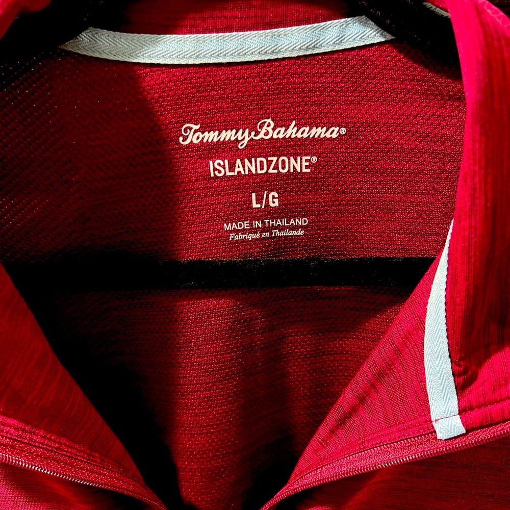 Tommy Bahama Islandzone Red Men’s Long Sleeve L
